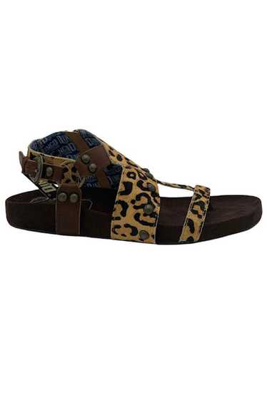 Dingo Suede Sage Brush Leopard