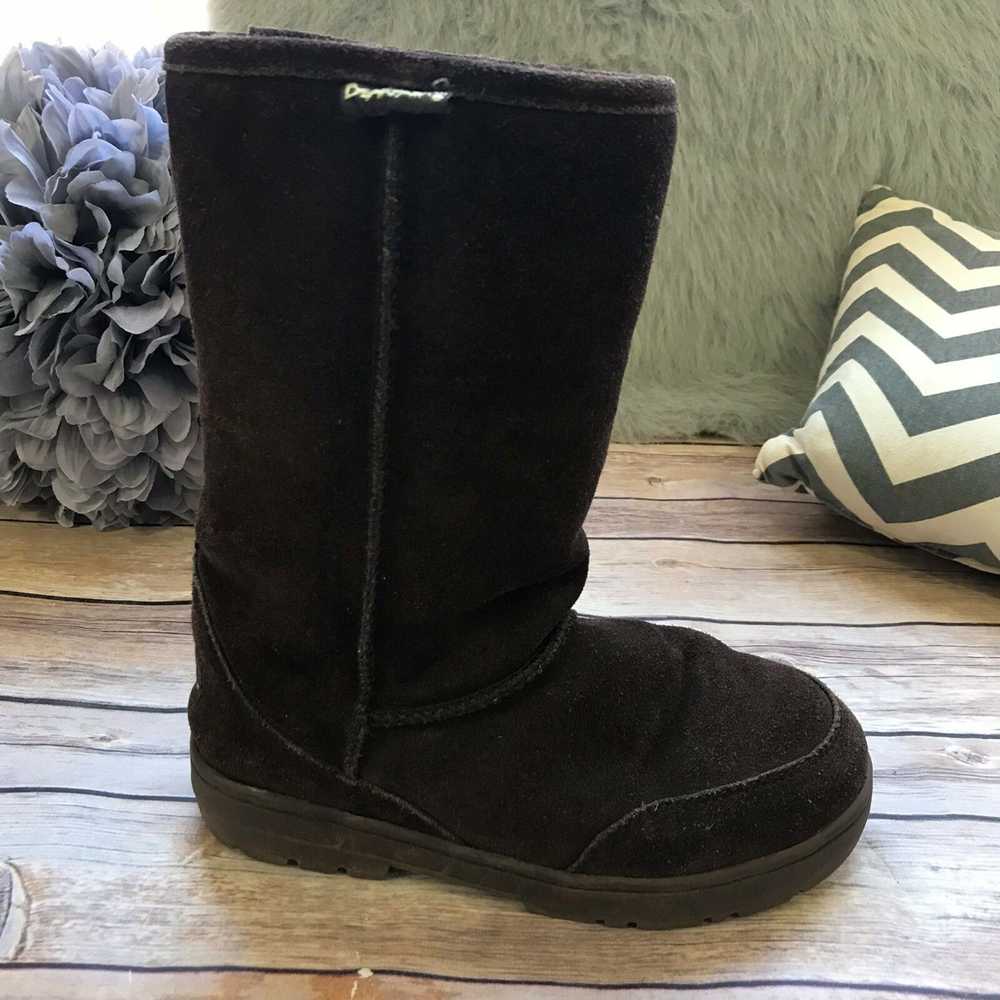 Other Bearpaw Brown Tall Shearling Boots US 6 EU … - image 2