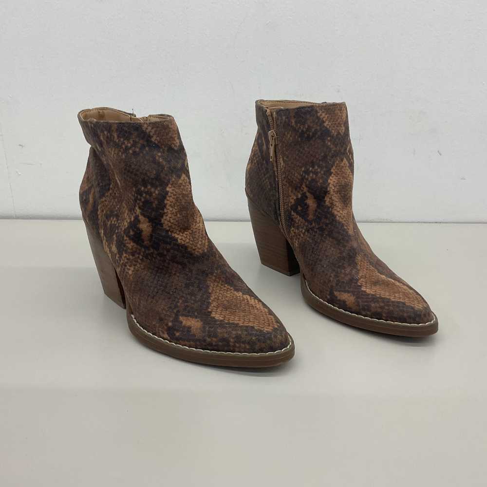 Women's Madden Girl Brown Snake Print Leather Pre… - image 2