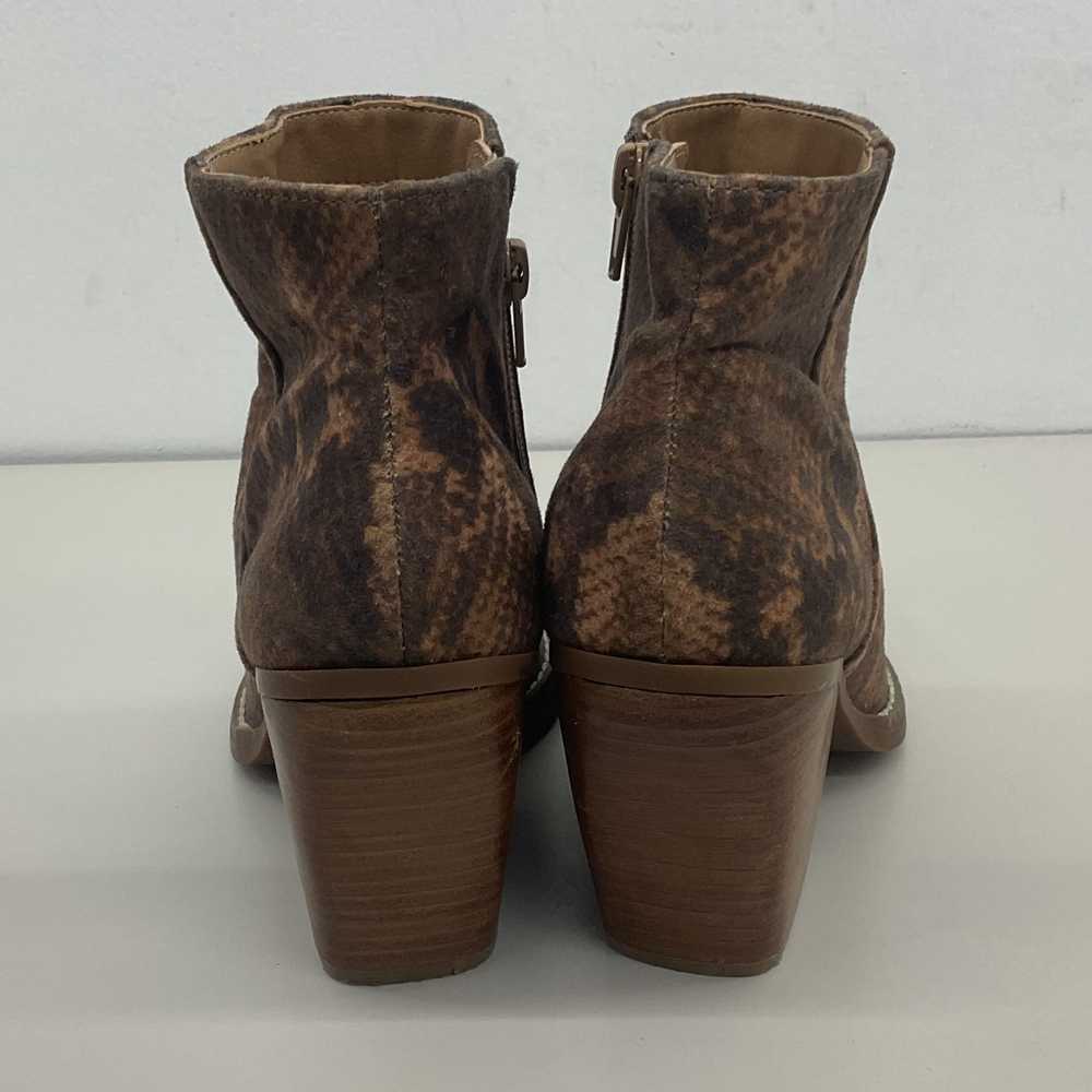 Women's Madden Girl Brown Snake Print Leather Pre… - image 3