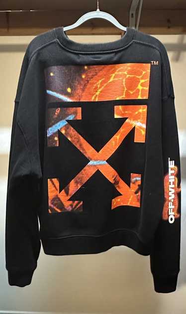 Off-White OFF-WHITE Hands and Planet Sweatshirt