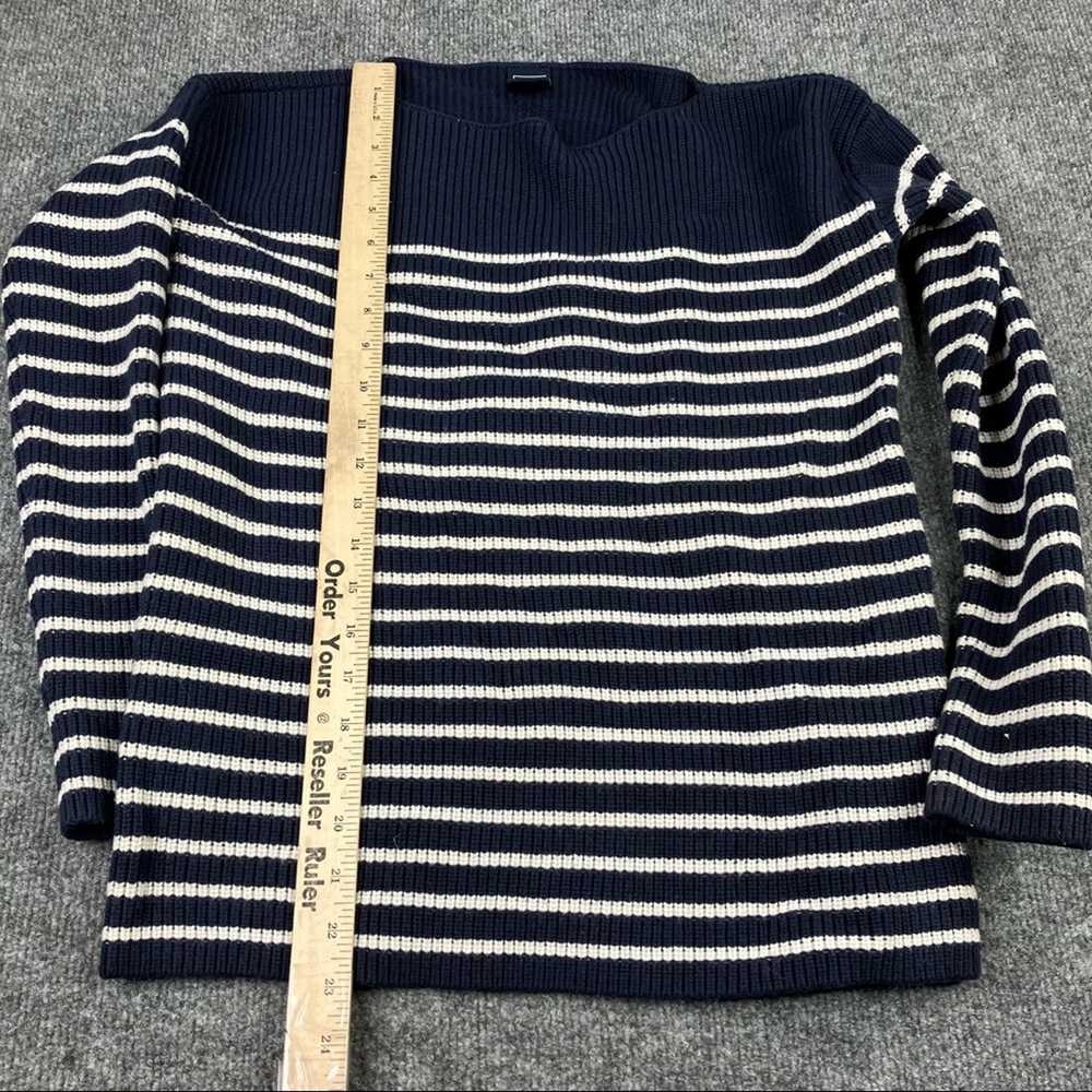 GAP Sweater Size Small  Long Sleeve Shirt Striped… - image 2