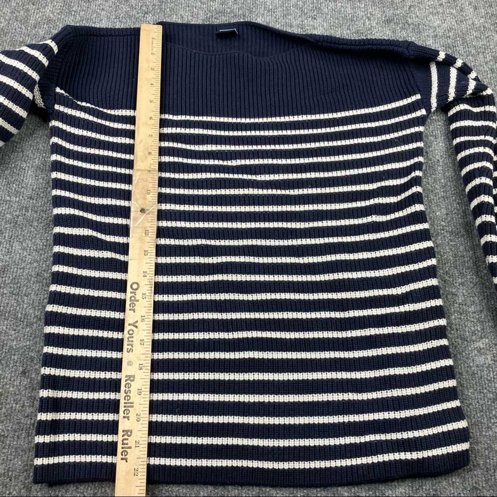 GAP Sweater Size Small  Long Sleeve Shirt Striped… - image 4