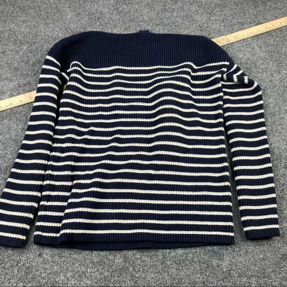 GAP Sweater Size Small  Long Sleeve Shirt Striped… - image 5