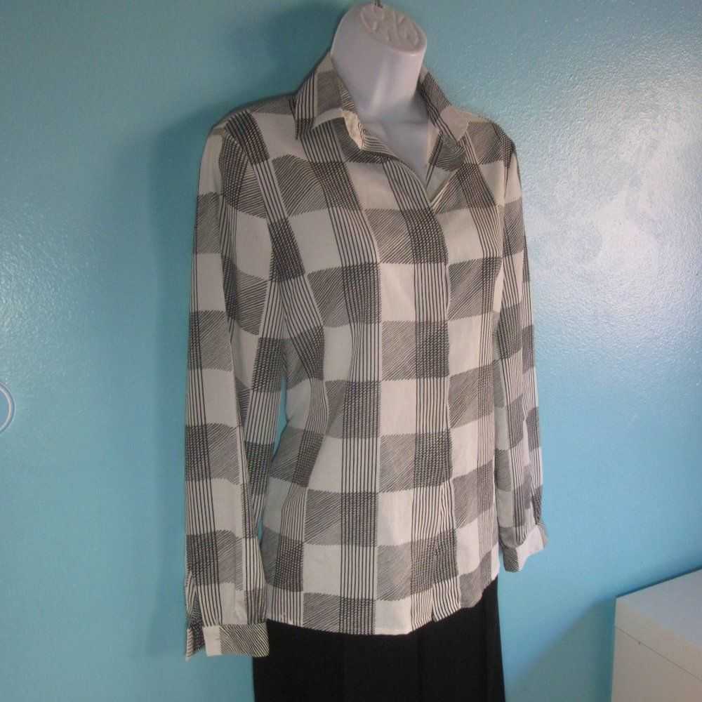 Vintage Vintage Blouse "Country Suburbans" Size 8… - image 5