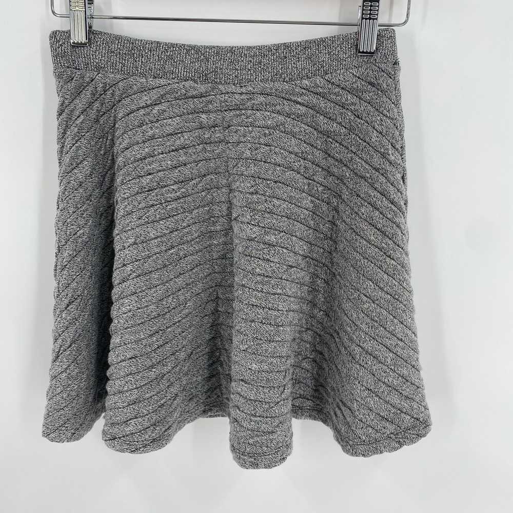 Zara Trafaluc TRF grey short skirt size small - image 2