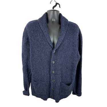 Line Of Trade Mens Shetland Wool Cardigan Sweater… - image 1