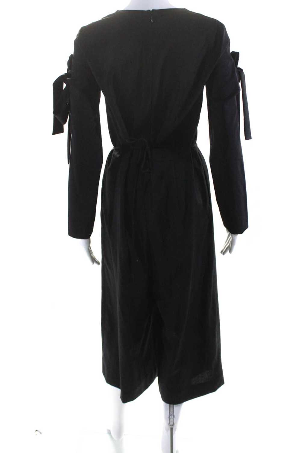 COS Womens Woven V-Neck Long Sleeve Belted Wide L… - image 3