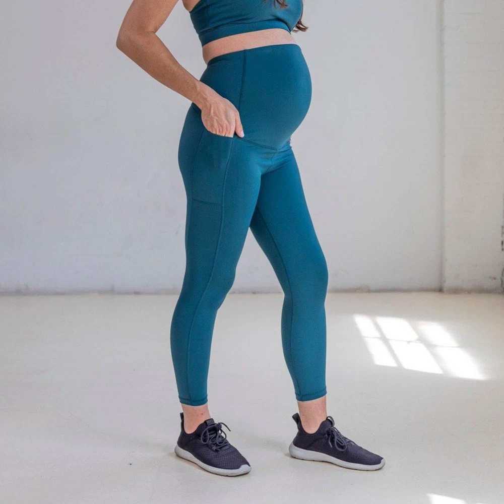 Senita Athletics Lux Maternity Pants - Pacific - image 1