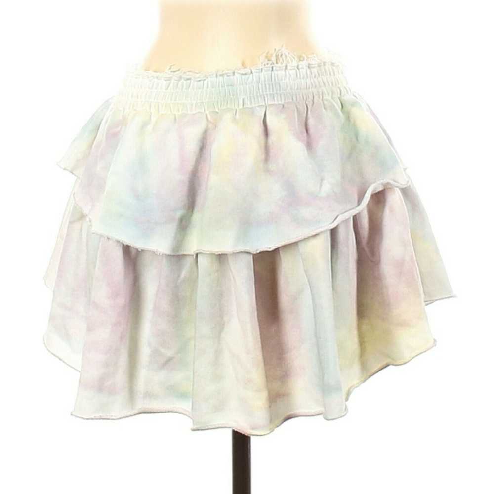 LOVESHACKFANCY pastel ruffle tie dye cotton tiere… - image 2