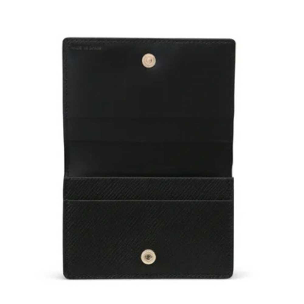 Smythson Panama Leather Bifold Card Case With Sna… - image 2