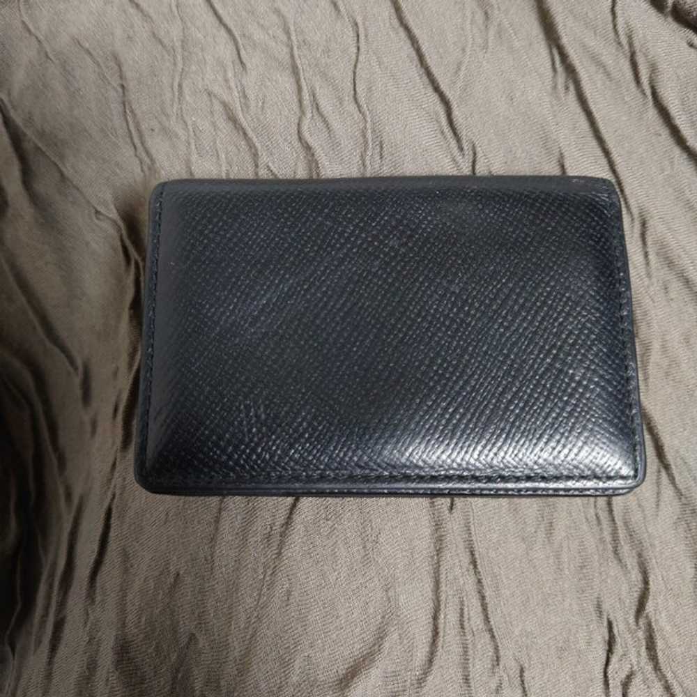 Smythson Panama Leather Bifold Card Case With Sna… - image 4