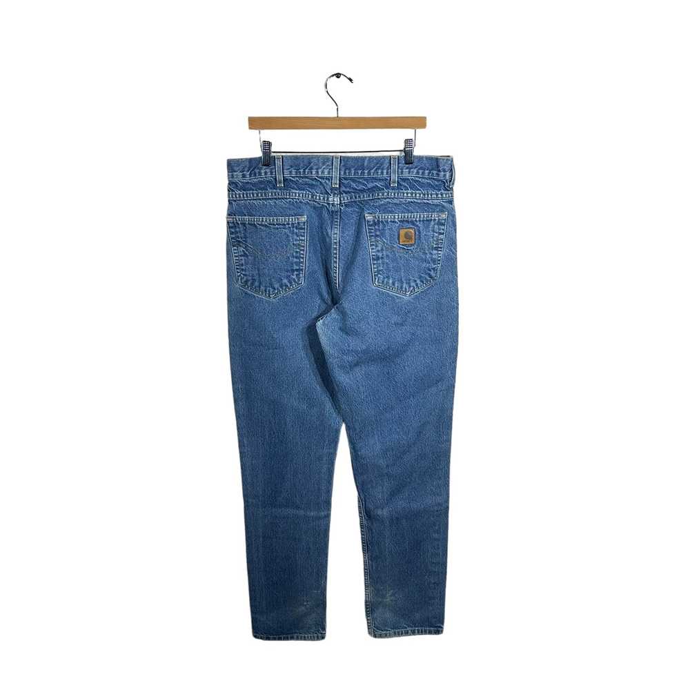 Vintage Carhartt Straight Leg Denim Jeans - image 3