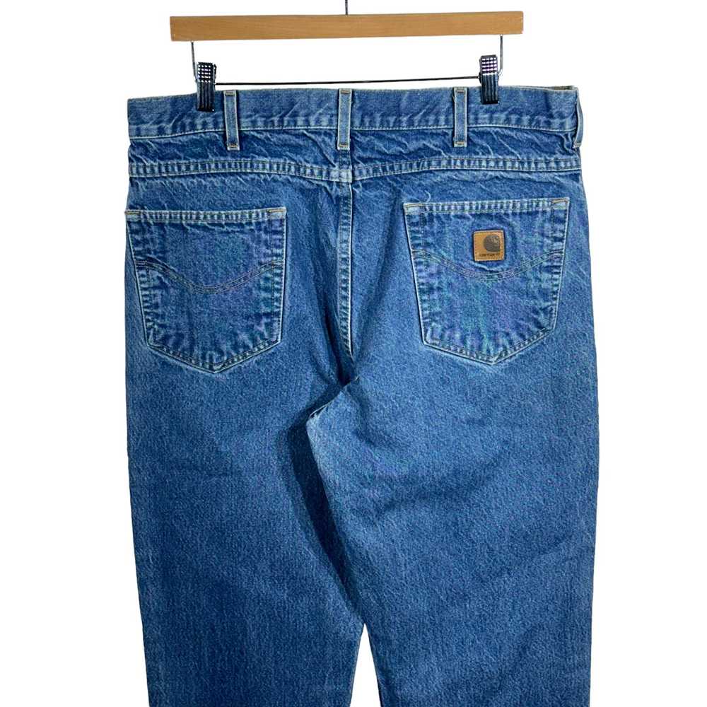 Vintage Carhartt Straight Leg Denim Jeans - image 4