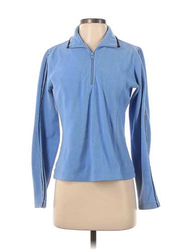 Oleg Cassini Women Blue Fleece S