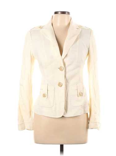 Blue Les Copains Women Ivory Blazer 11