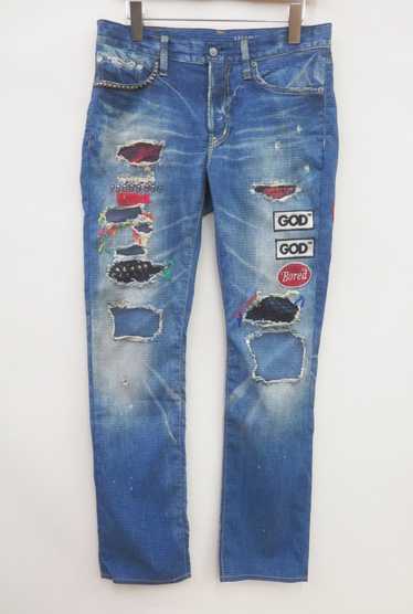 Hysteric Glamour Hysteric Glamour God Patch Denim