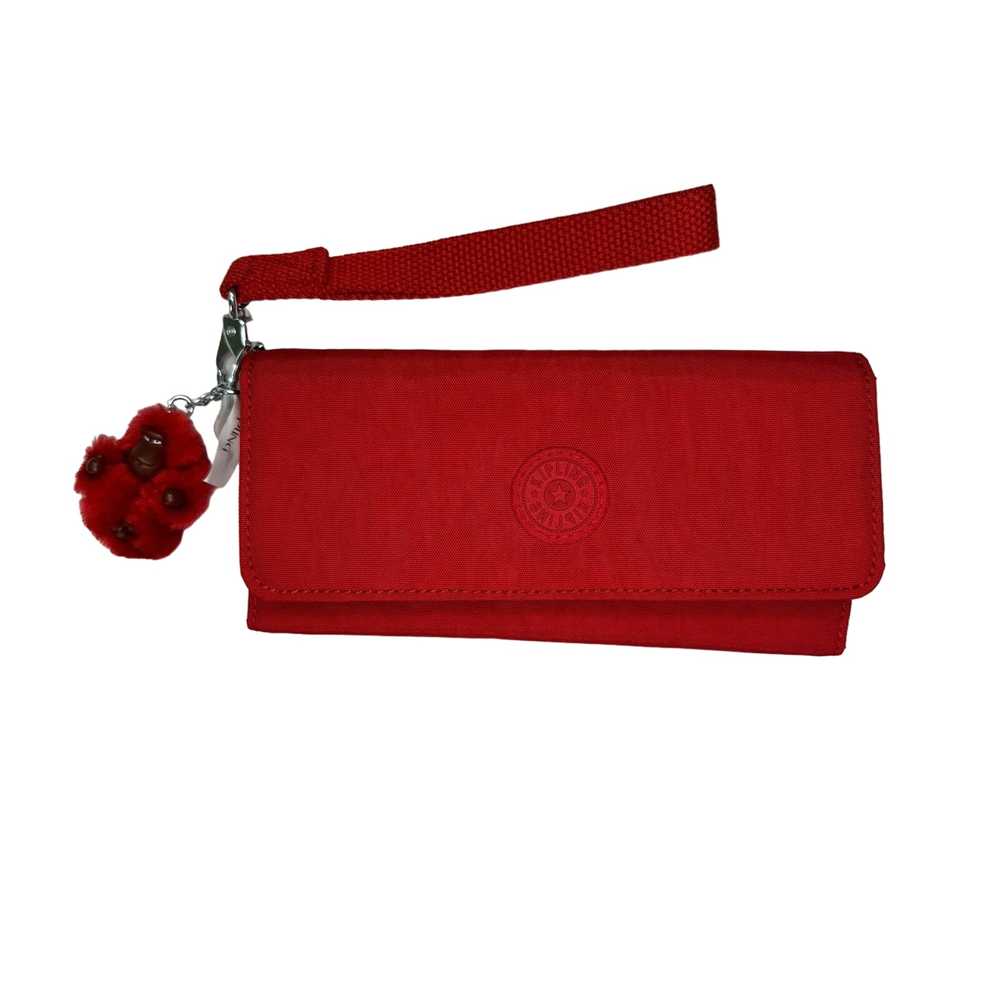 Kipling Rubi Large Wristlet Wallet Cherry Tonal - image 2