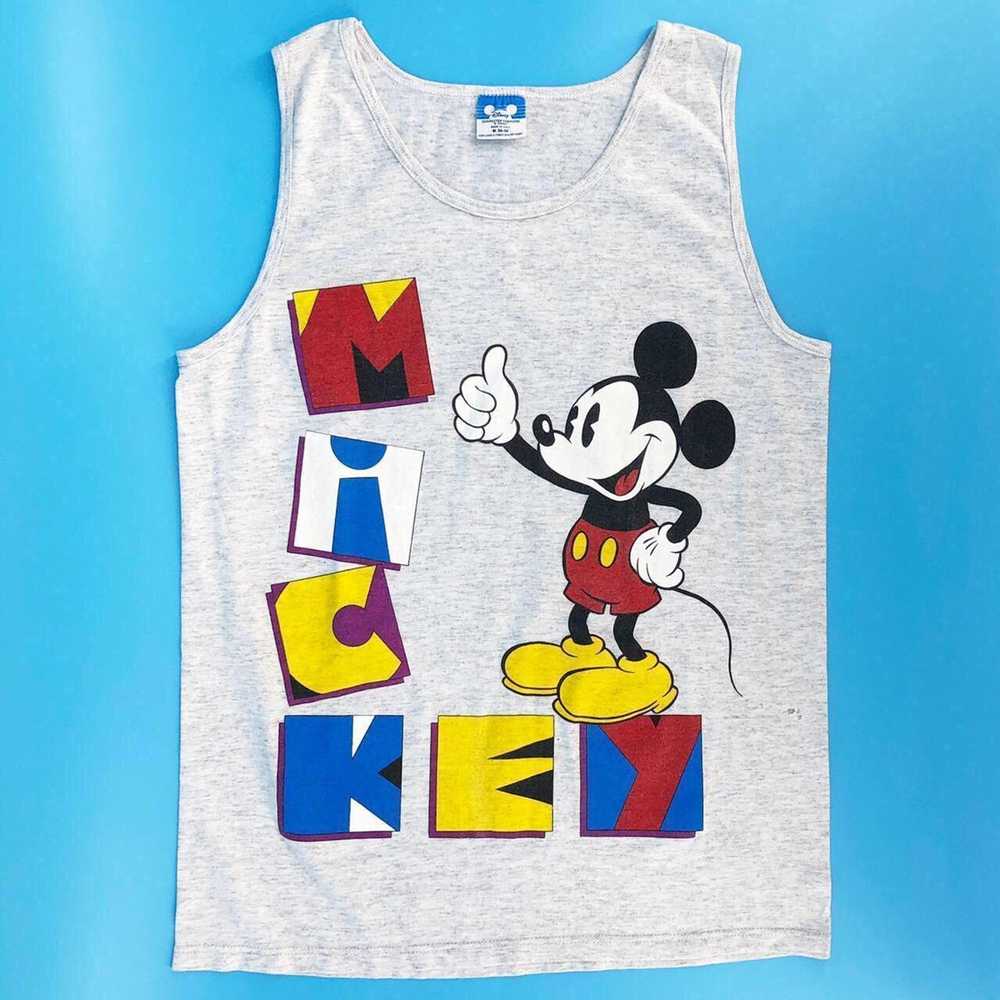 90s Mickey Mouse Disney tank top 1990s vintage - image 1