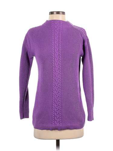 Talbots Women Purple Pullover Sweater XS