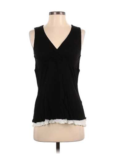 White House Black Market Women Black Sleeveless Bl