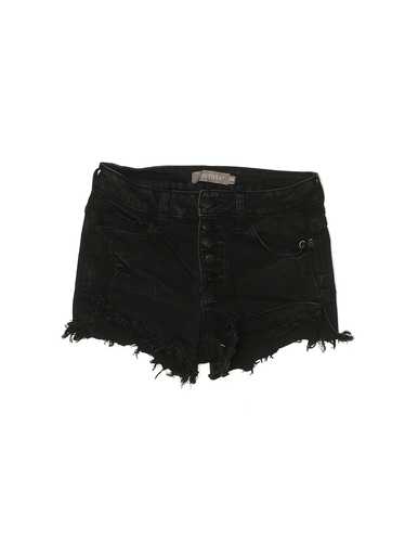 Just USA Women Black Denim Shorts 26W