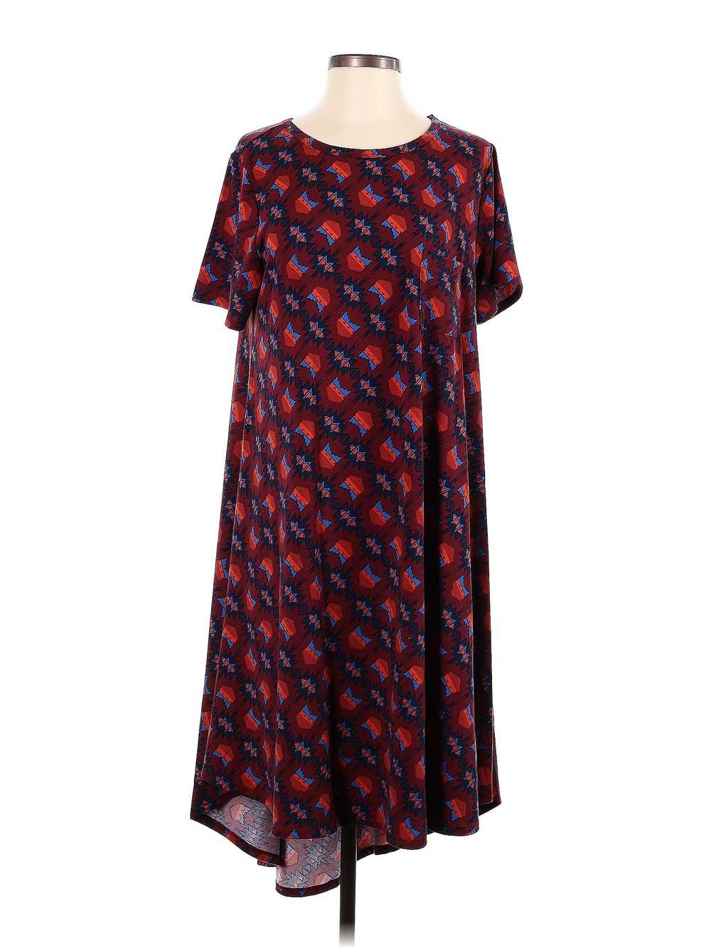 Lularoe Women Red Casual Dress M - image 1