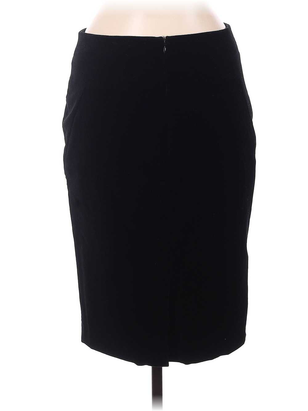 Ann Taylor Women Black Casual Skirt 6 - image 2