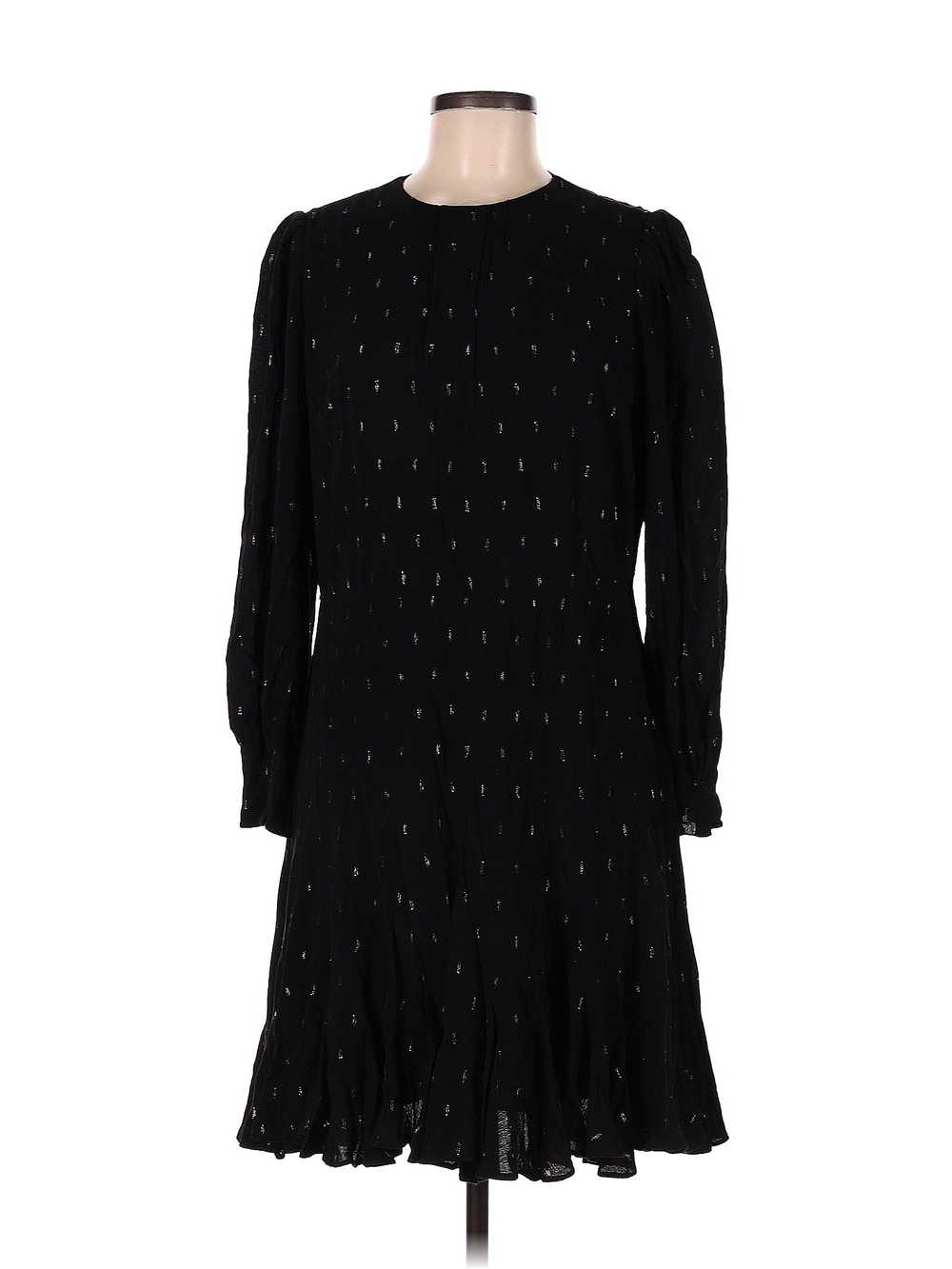 Ann Taylor LOFT Women Black Cocktail Dress M - image 1