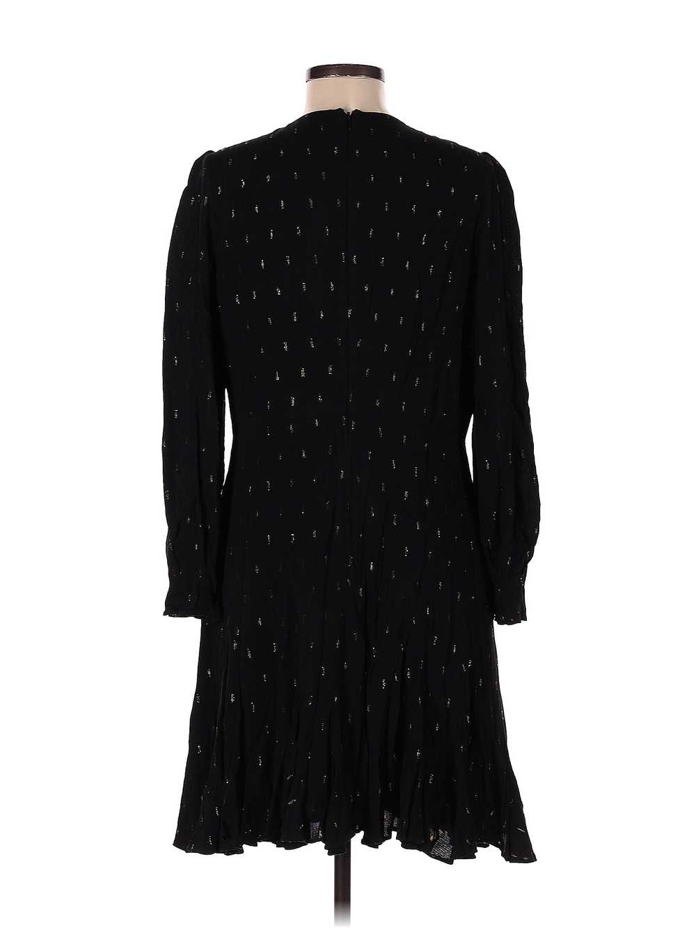 Ann Taylor LOFT Women Black Cocktail Dress M - image 2