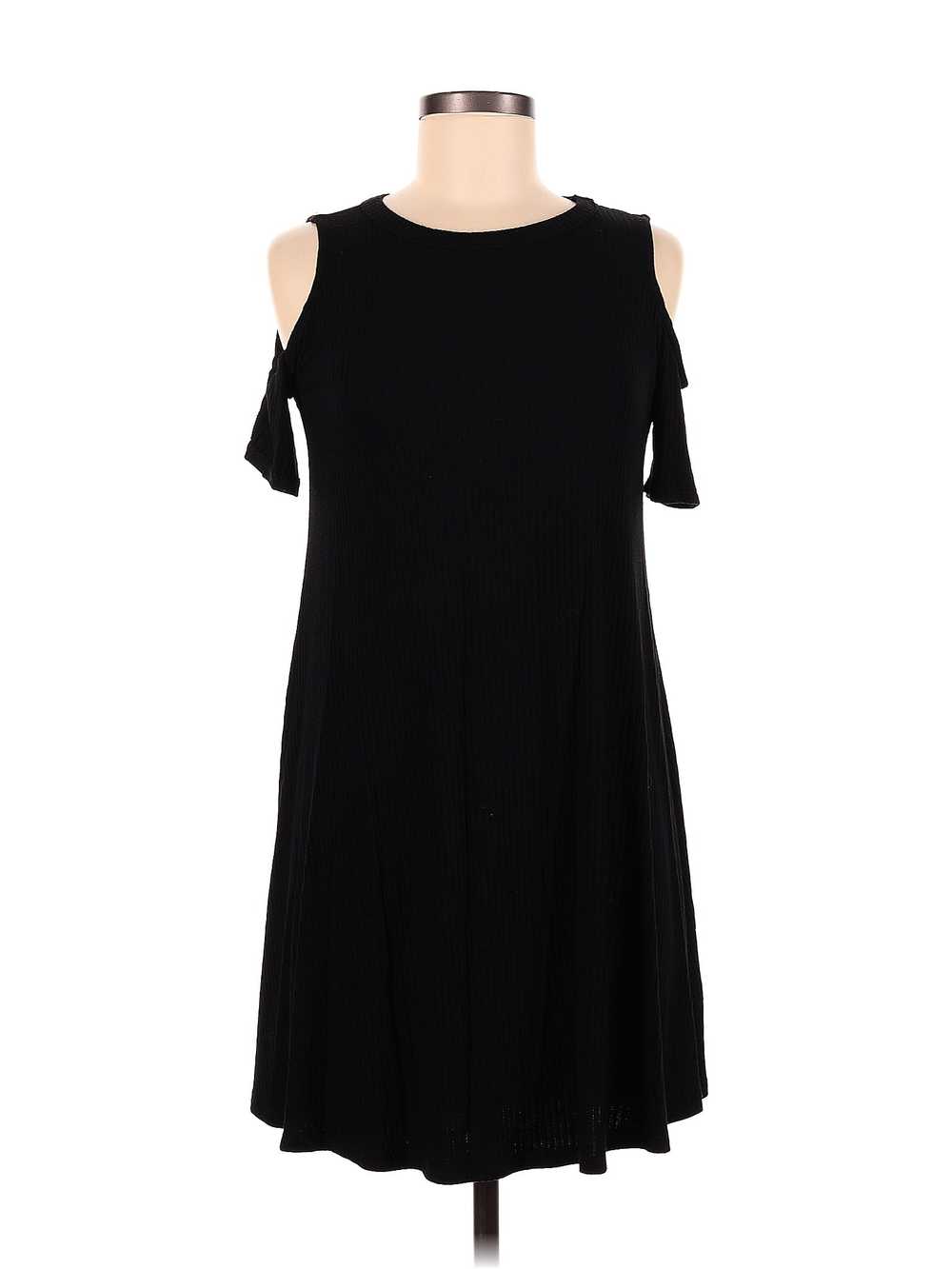 Allison Joy Women Black Casual Dress M - image 1