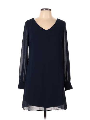 A. Byer Women Blue Casual Dress L