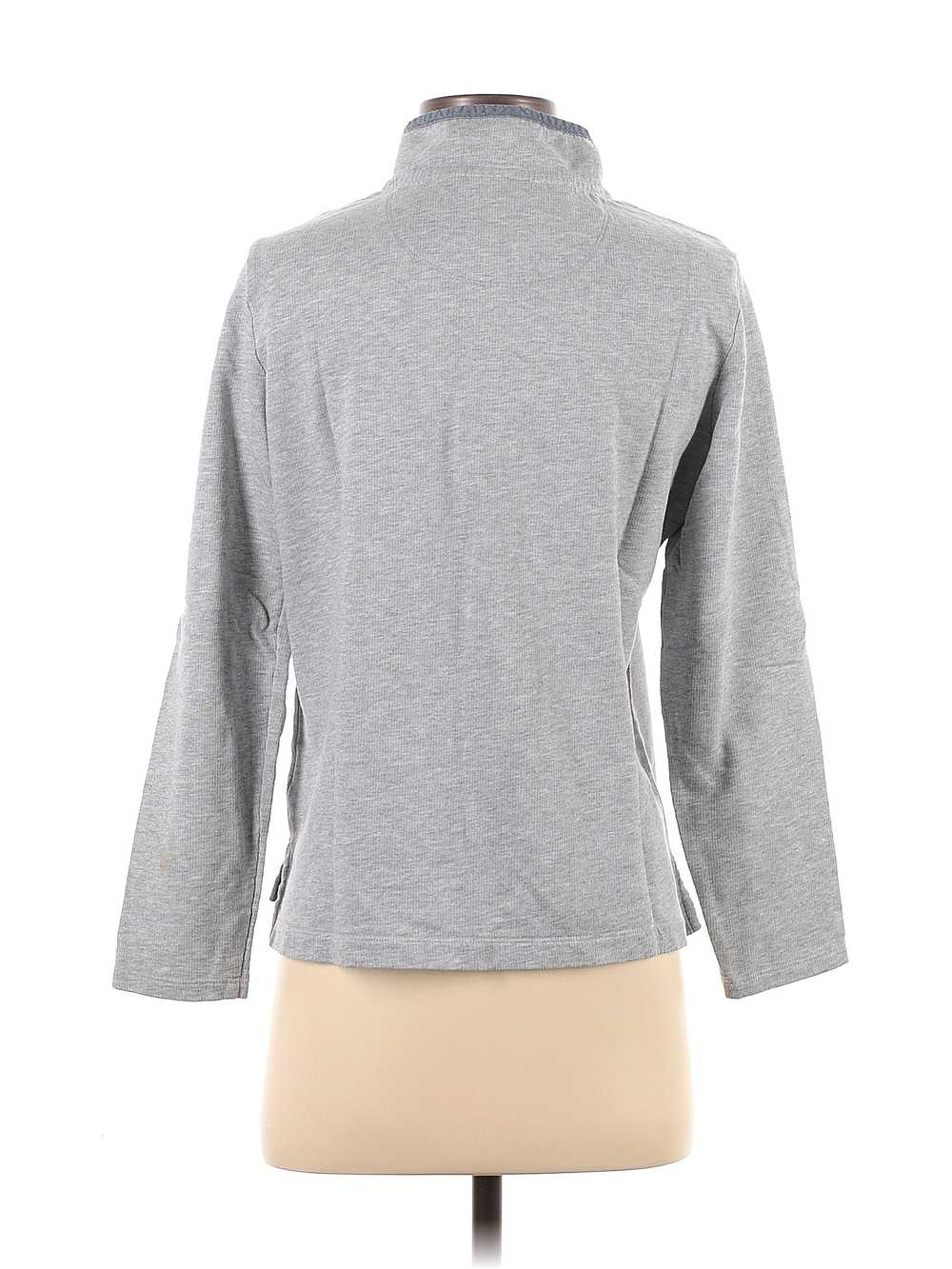 L.L.Bean Women Silver Pullover Sweater XS Petites - image 2