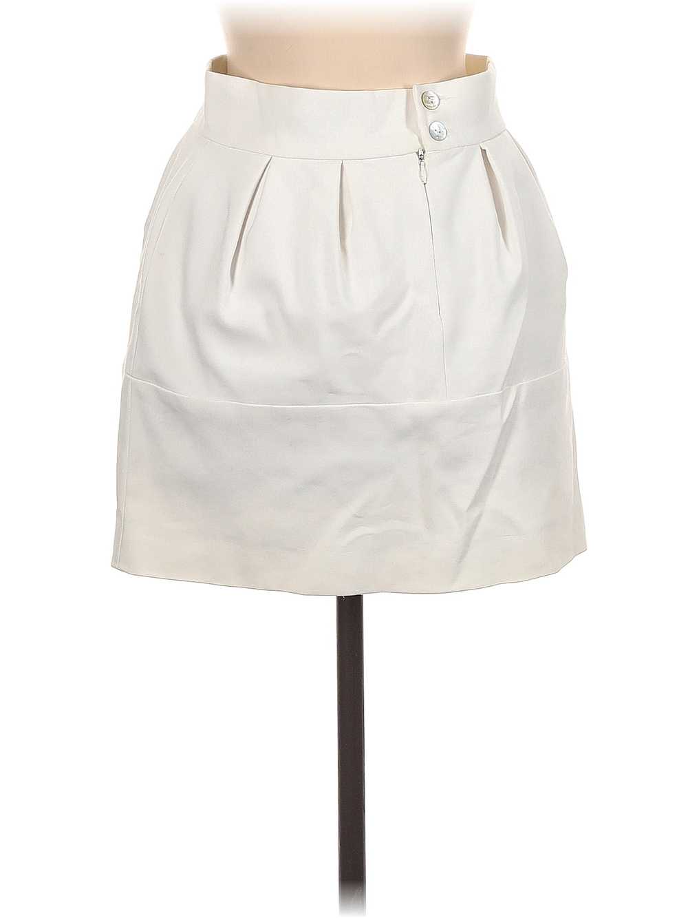 Zara Basic Women Ivory Casual Skirt M - image 2