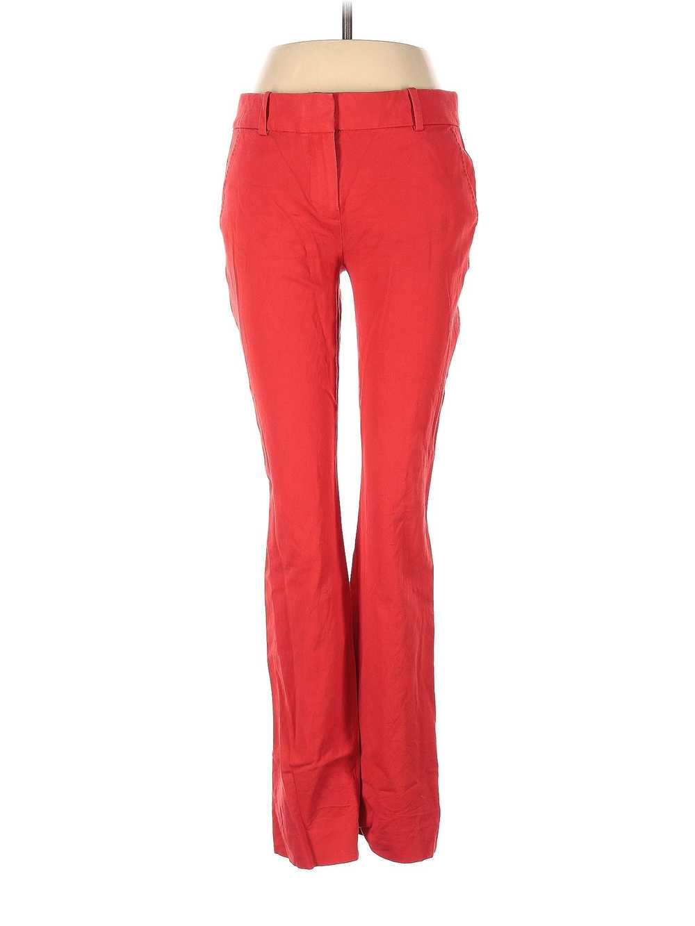 J.Crew Women Red Casual Pants 2 - image 1