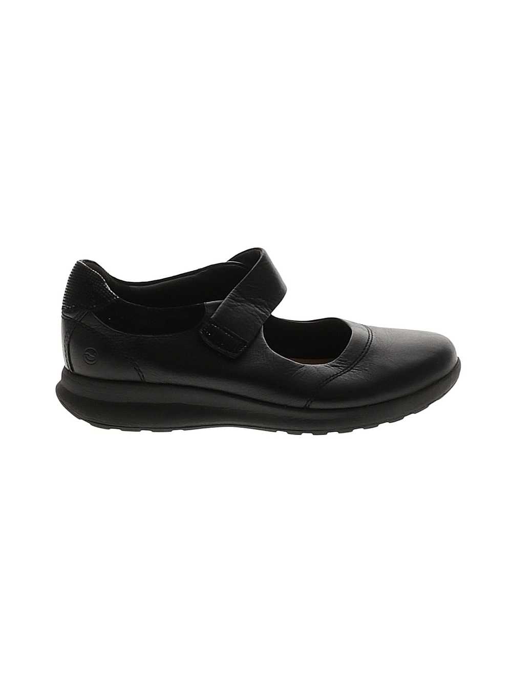 Unstructured by Clarks Women Black Flats 7.5 - image 1