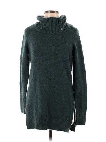 Adrienne Vittadini Women Green Turtleneck Sweater 