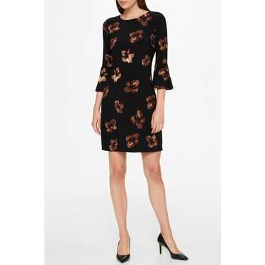 Tommy Hilfiger Floral Bell Sleeves Dress Size 4 - image 1