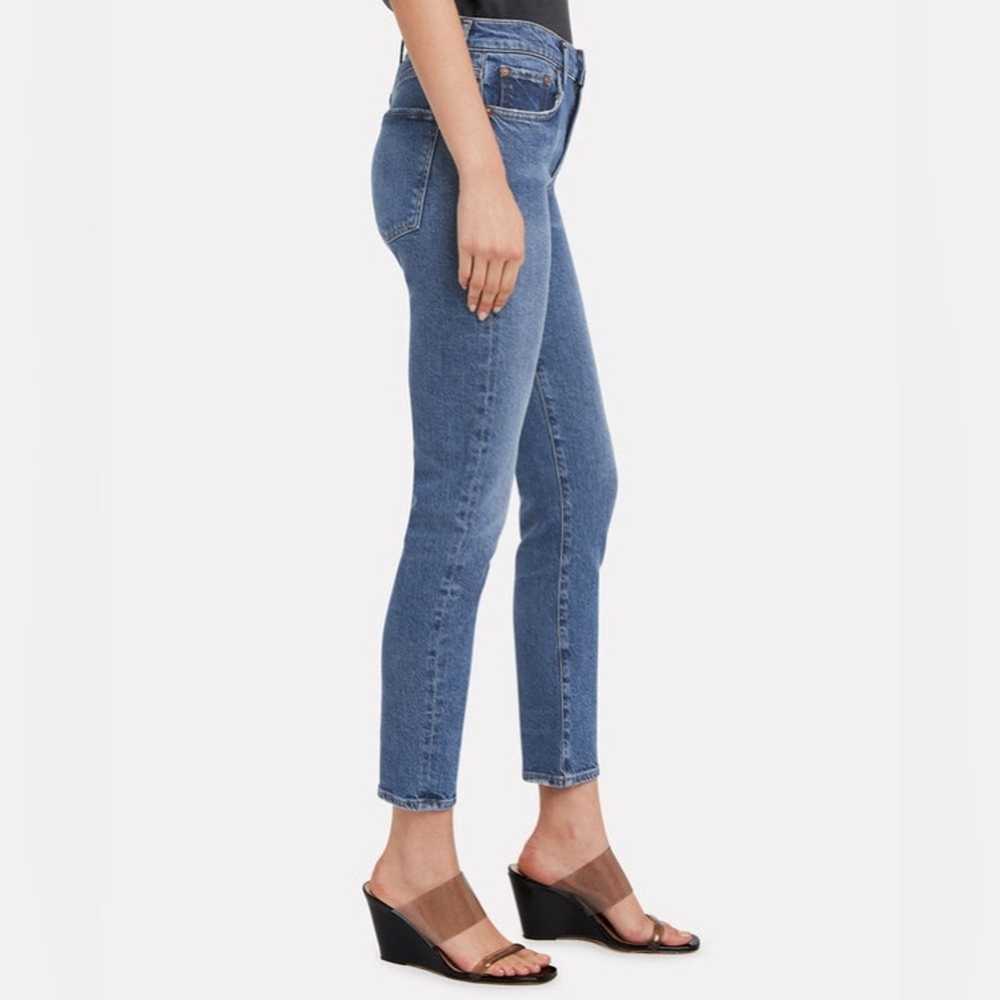 AGOLDE Toni High-Rise Stretch Straight Jeans Size… - image 3