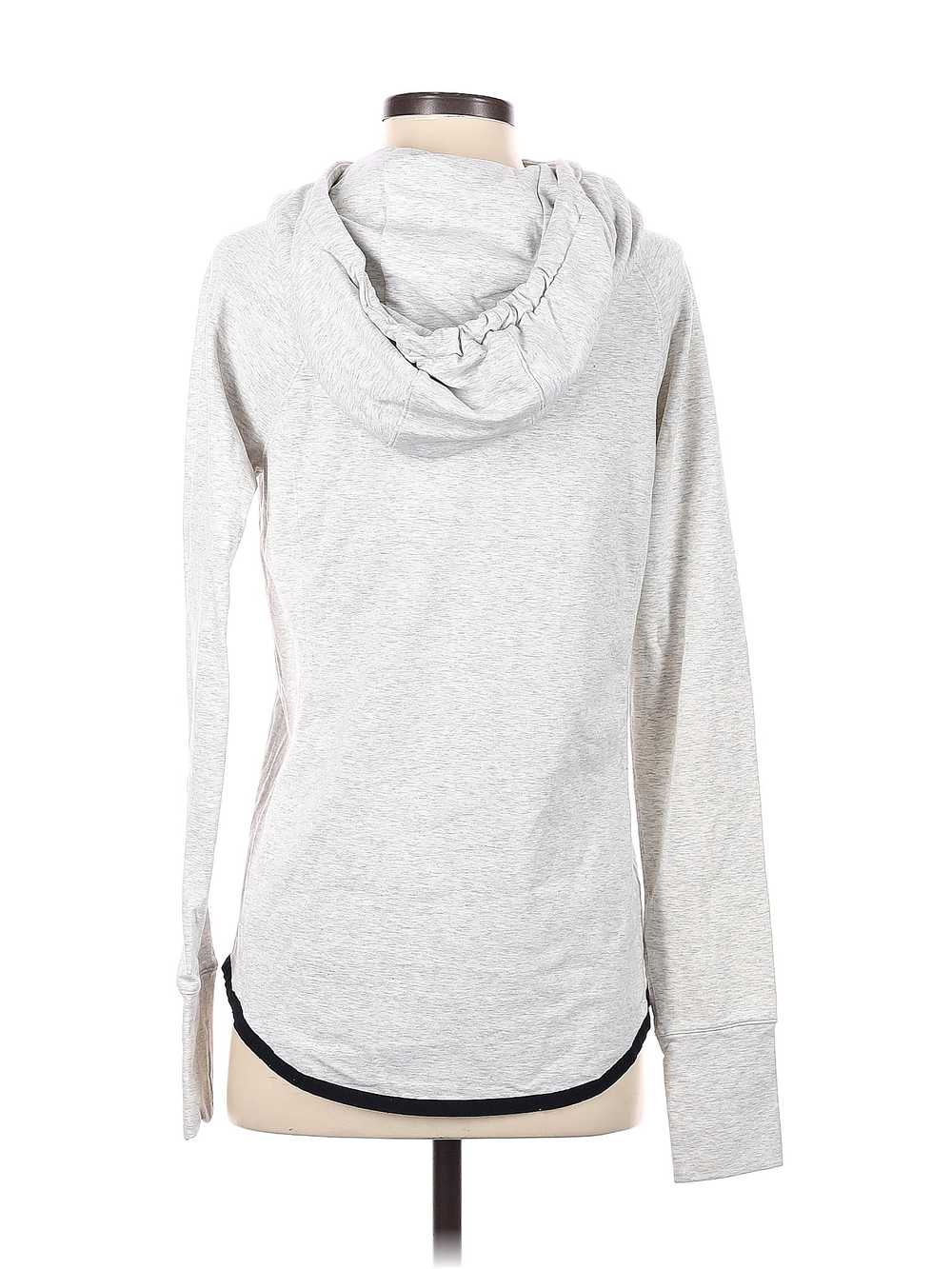 Athleta Women Silver Pullover Hoodie XS - image 2