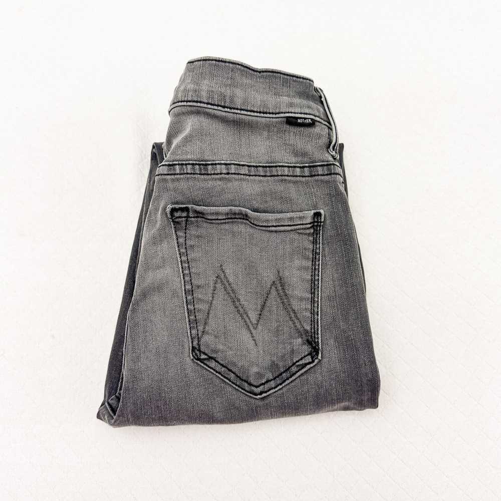 Mother The Insider Crop Step Fray Jeans Denim Dan… - image 1