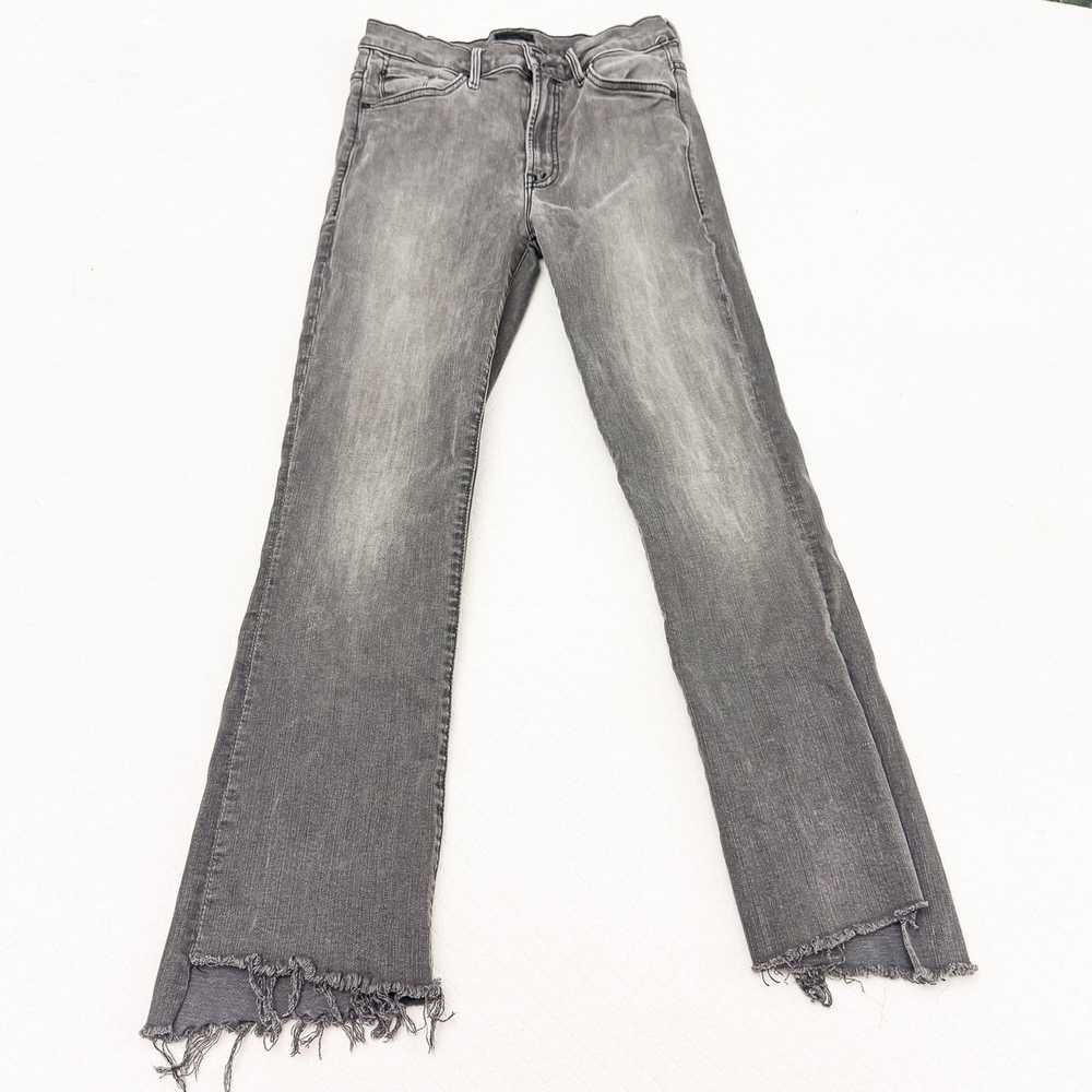 Mother The Insider Crop Step Fray Jeans Denim Dan… - image 2