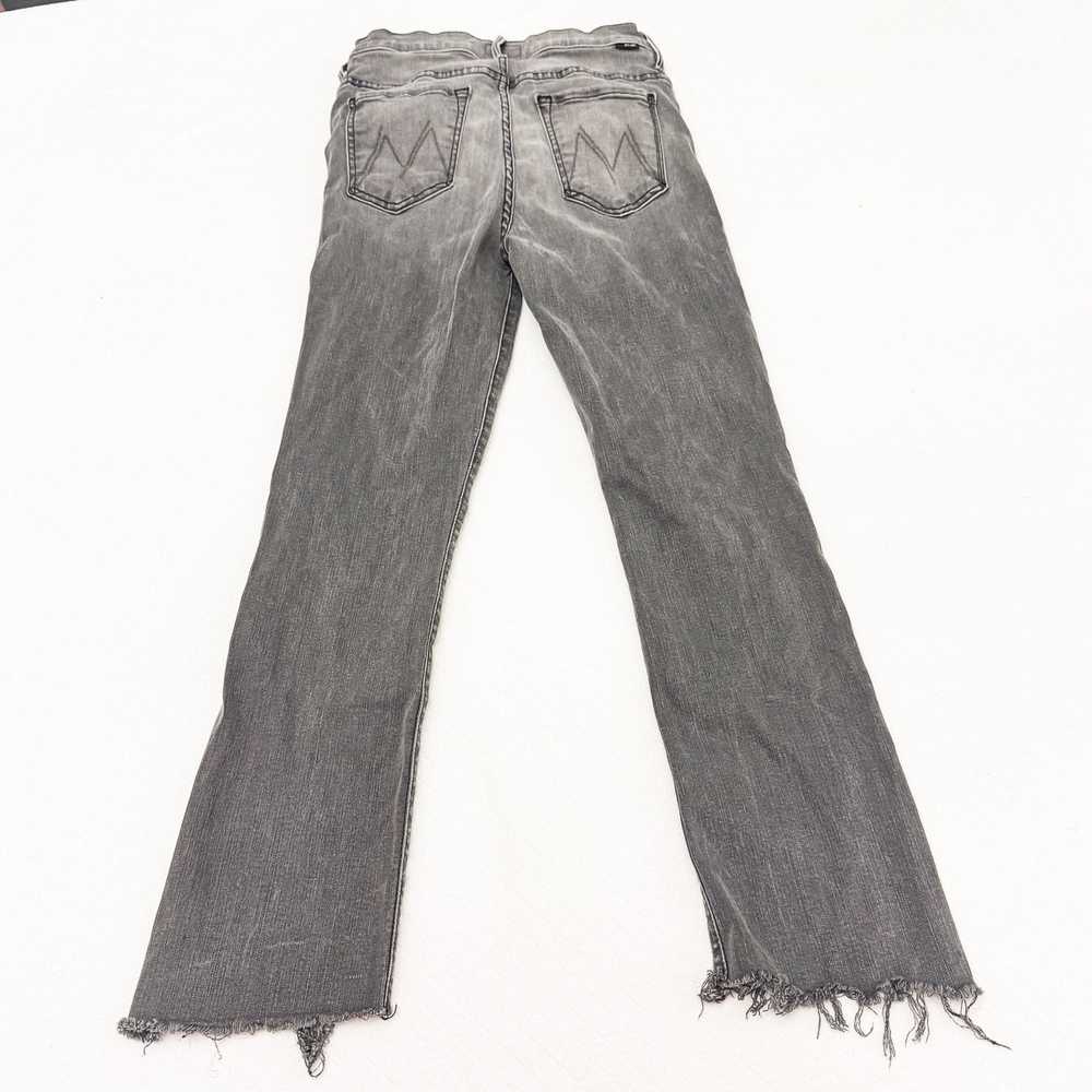 Mother The Insider Crop Step Fray Jeans Denim Dan… - image 3