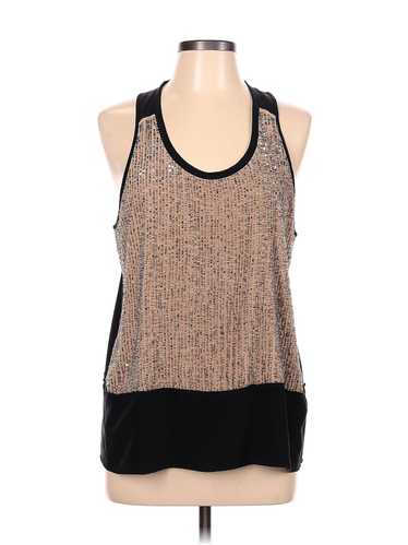 Eileen Fisher Women Black Sleeveless Blouse L Pet… - image 1