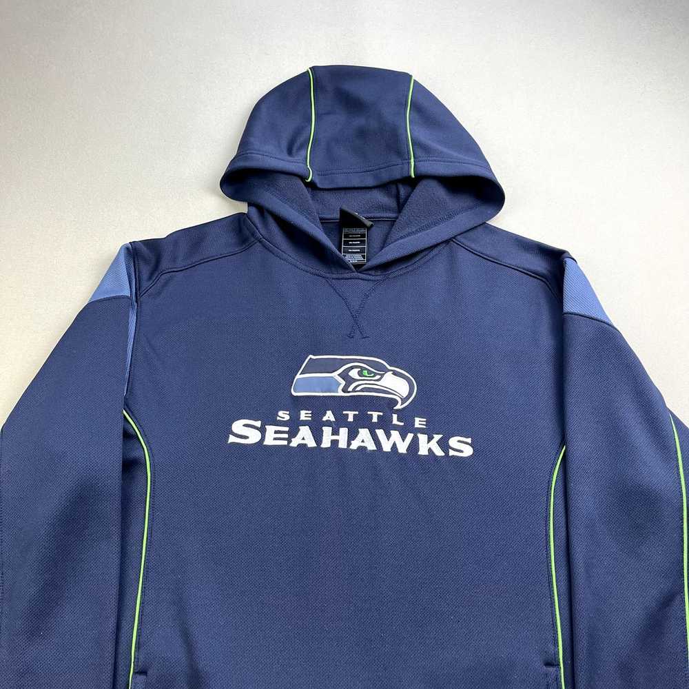 Reebok Seattle Seahawks Hoodie Sweatshirt Medium … - image 2