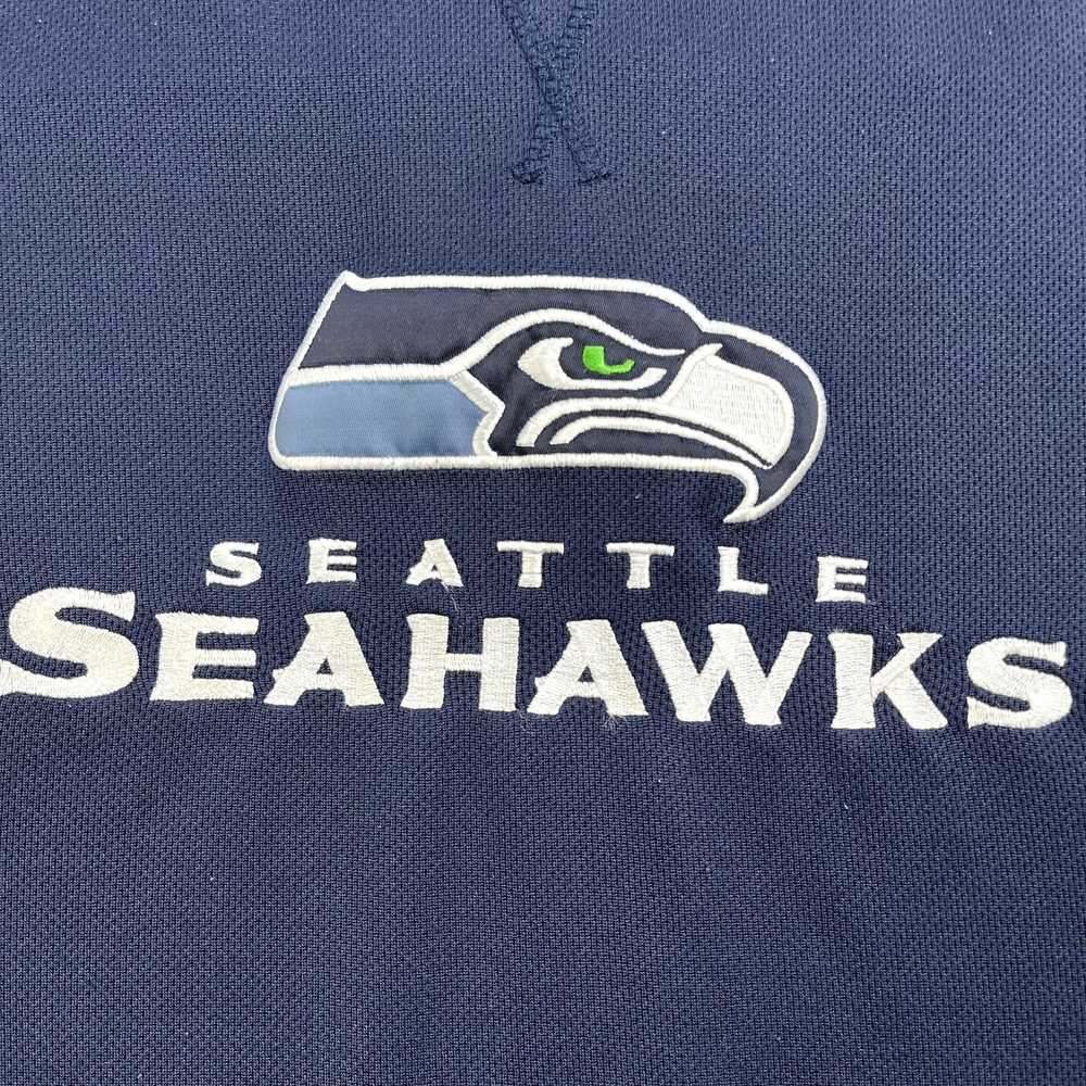 Reebok Seattle Seahawks Hoodie Sweatshirt Medium … - image 3