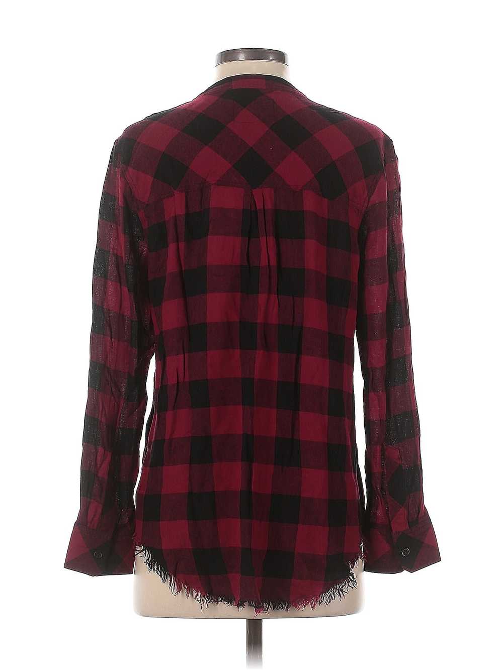 Rails Women Red Long Sleeve Blouse S - image 2