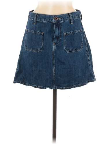 Lucky Brand Women Blue Denim Skirt 6