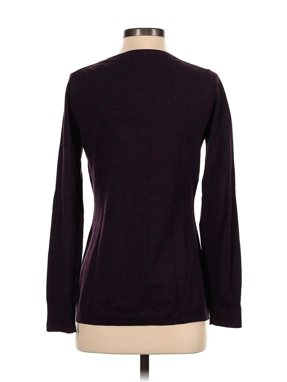 Banana Republic Women Purple Wool Pullover Sweate… - image 2