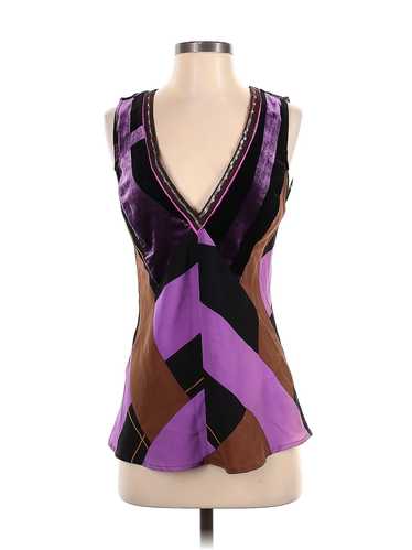 A Common Thread Women Purple Sleeveless Blouse P - image 1